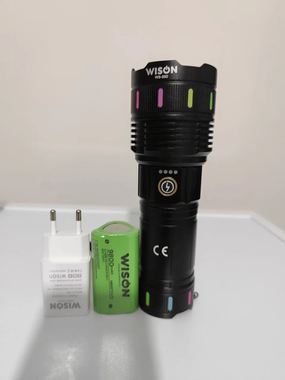 Ws-550 30w 3000 Lümen Zoomlu Profosyonel El Feneri Bx40