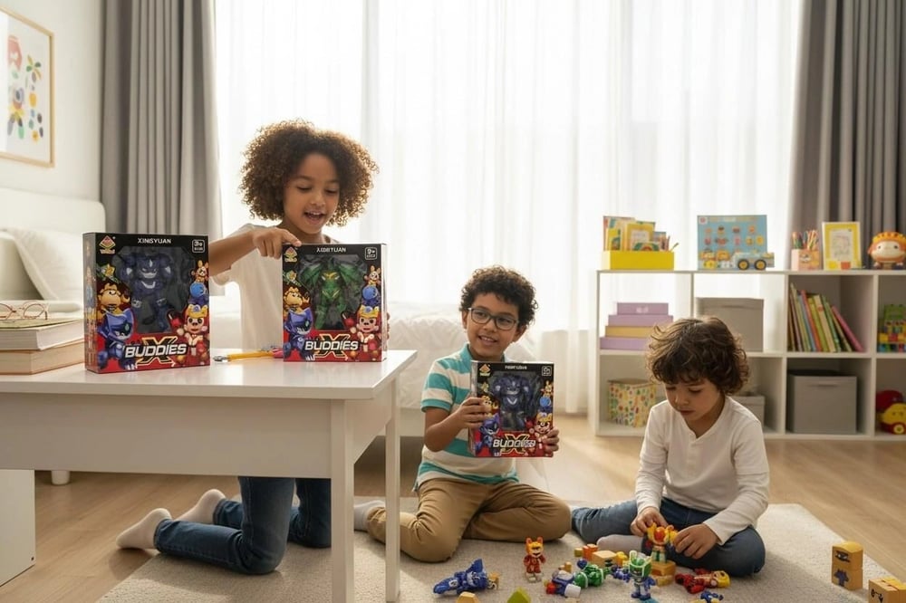 XYW137-2 SEVİMLİ DÖNÜŞEBİLEN ULTRAN BUDDIES -BRL