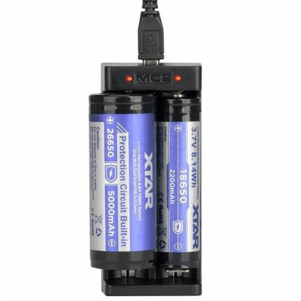 Xtar Mc2 İkili Li-ion Pil Şarj Cihazı