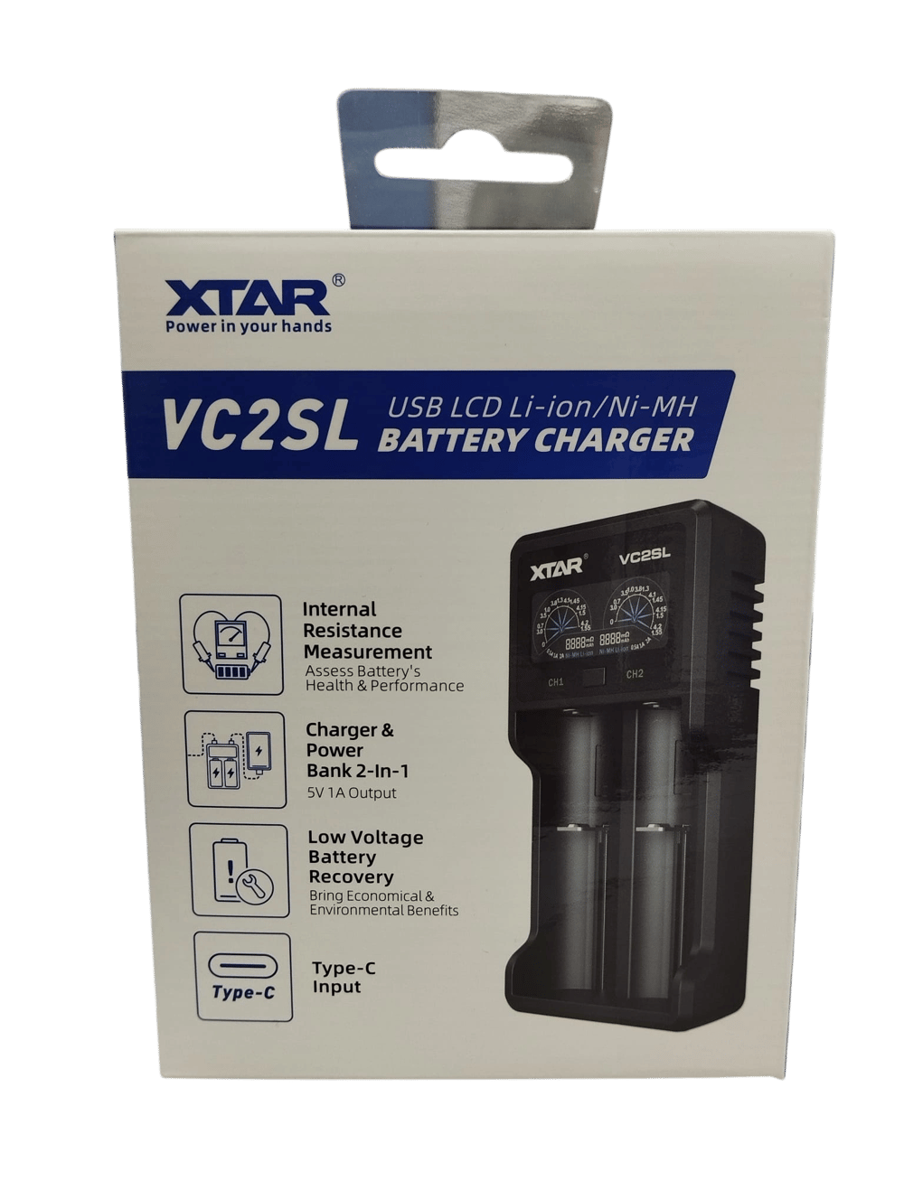Xtar Vc2sl İkili Li-ion / Nı-cd / Nı-mh Pil Şarj Cihazı