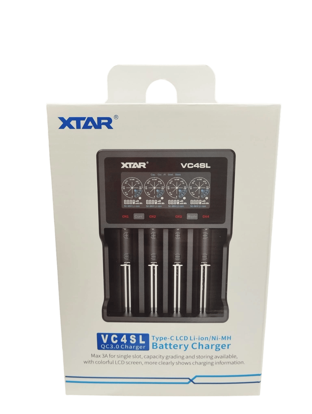 Xtar Vc4sl Dörtlü Li-ion / Nı-cd / Nı-mh Pil Şarj Cihazı