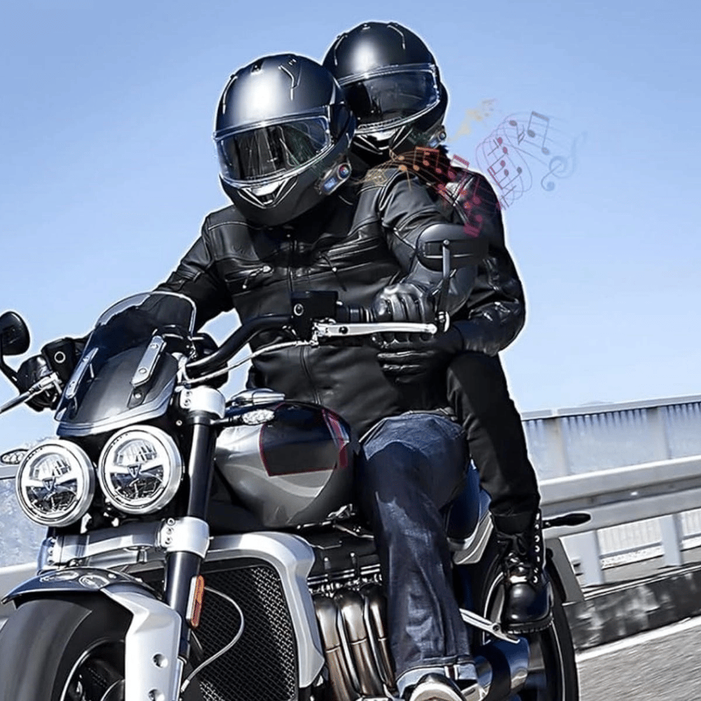 Y20 Motorsikletler İçin Kablosuz Bluetooth Kulaklıklı – Suya Dayanıklı, Uzun Ömürlü Batarya, Gürültü Engelleme Özellikli Kask Kulaklığı Bx40