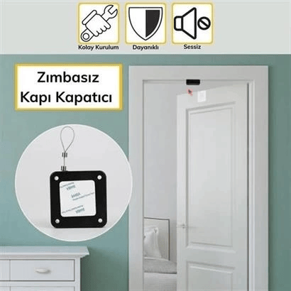 Yangına Dayanıklı Sıva Üstü Tüm Kapılar İçin Uygun Otomatik Kapanan Hızlı Otomatik Kapı Kapama