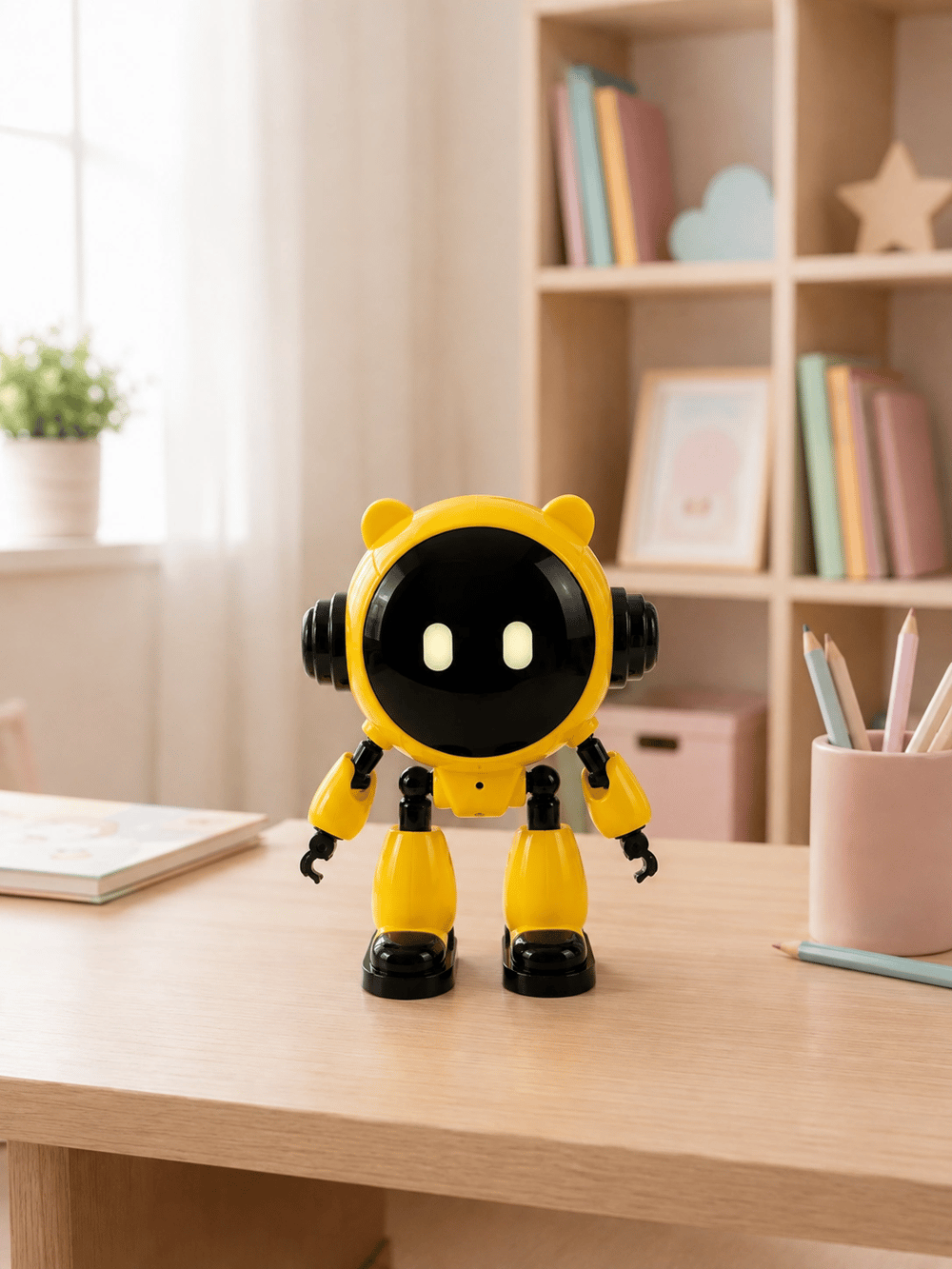 Yapay Zeka Çocuk Robotu Türkçe İngilizce Matematik Fen Ders Desteği Hikaye ve Şiir Özellikli