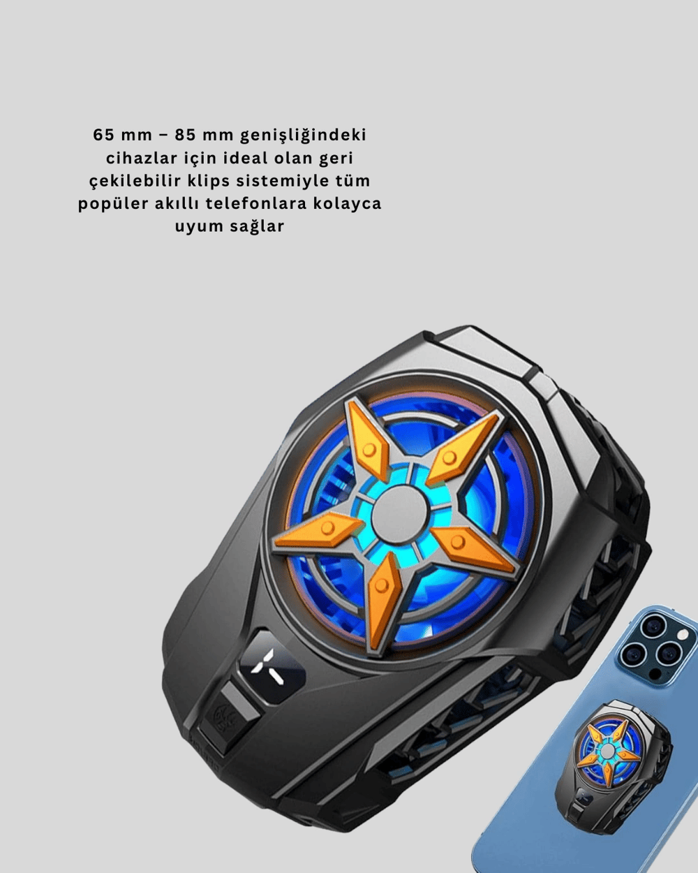 Yarı İletken Çipli Güçlü Telefon Soğutma Aleti Yeni Nesil