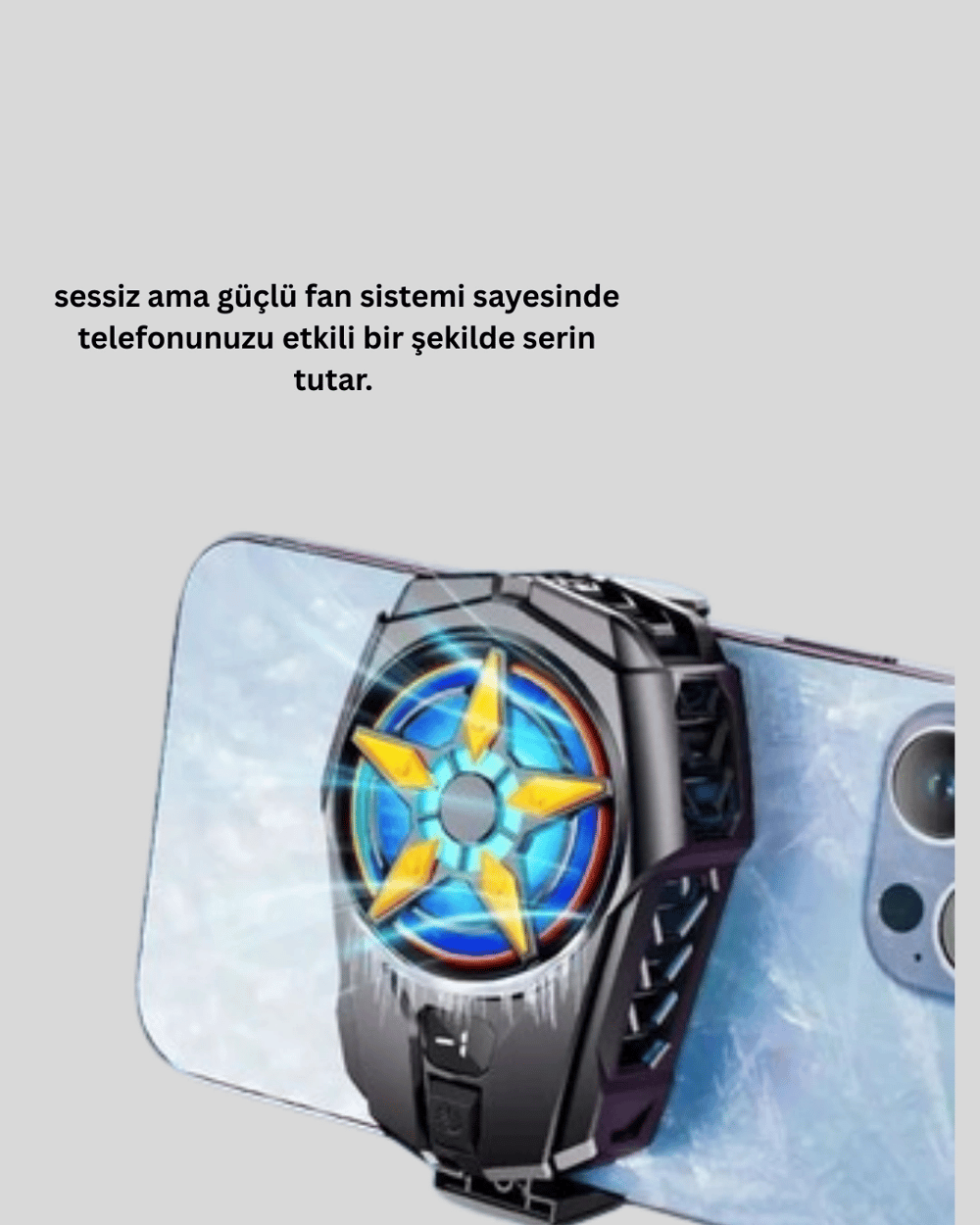 Yarı İletken Çipli Güçlü Telefon Soğutma Aleti Yeni Nesil