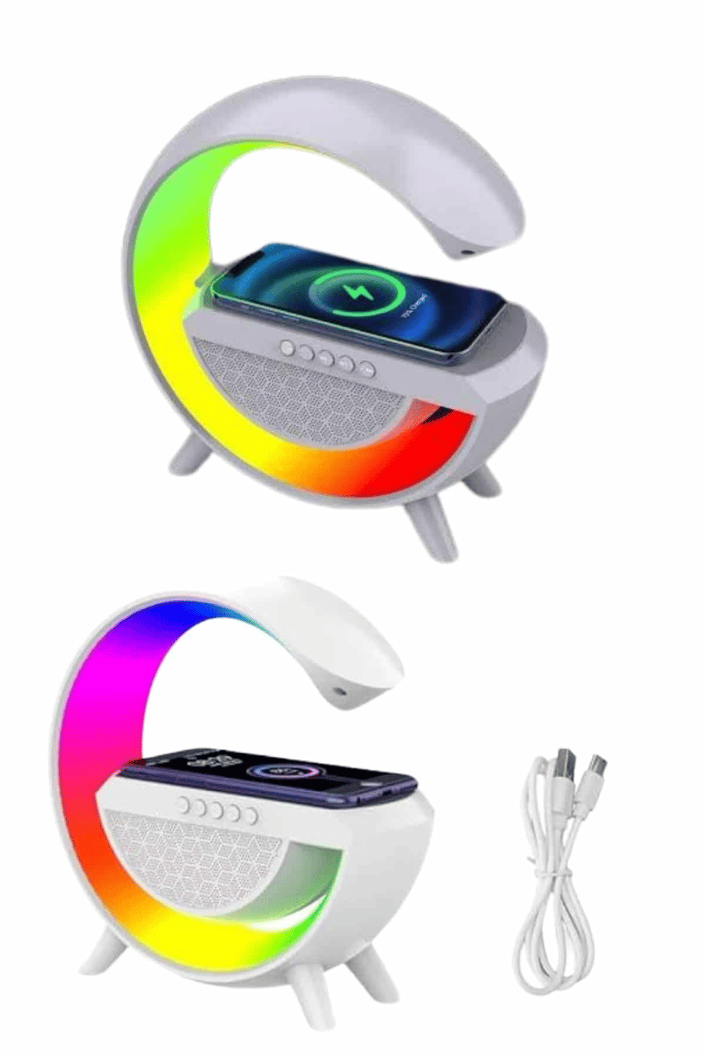 Yeni Nesil Bluetooth Hoparlör Speaker 5.0 Taşınabilir G Şeklinde Powerbankli Yeni Nesil