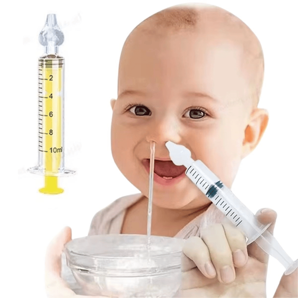 Yeniden Kullanılabilir, Manuel Burun Temizleyici 10ml Kapasiteli Burun Açıcı Şırınga Bx40