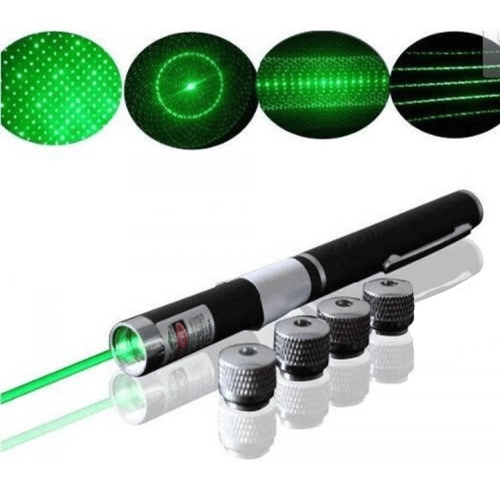 Yeşil Lazer Pointer 3000 Mw 15 Km Etkili (tek Başlık 5 Model)