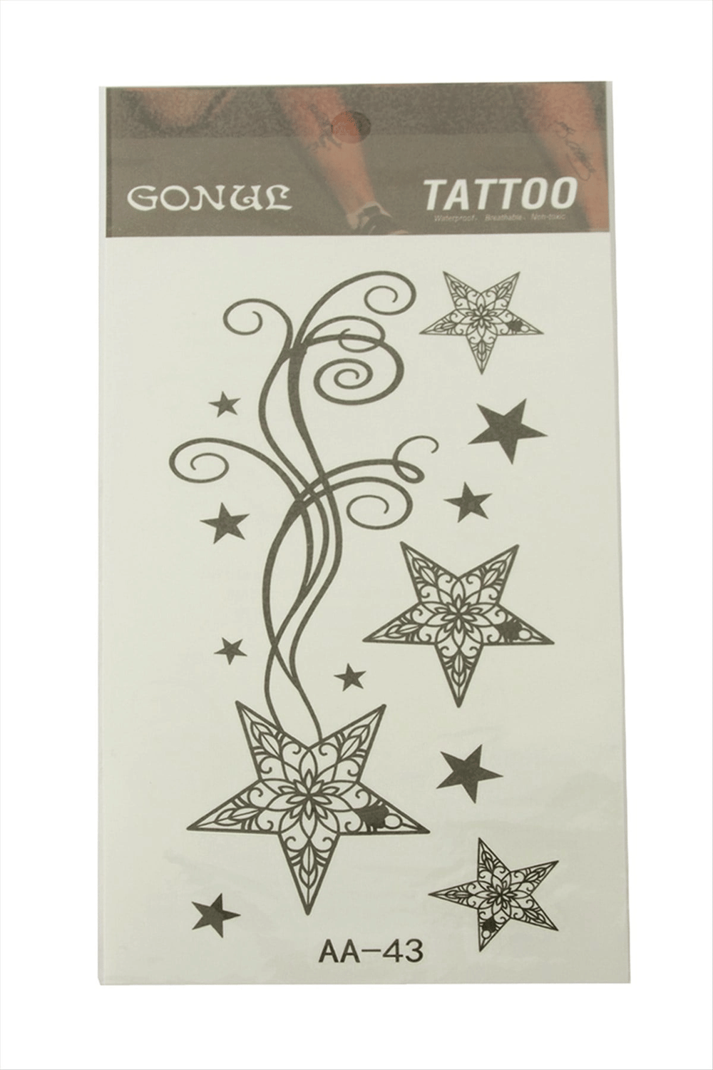 Yıldız Tattoo Dövme Sticker