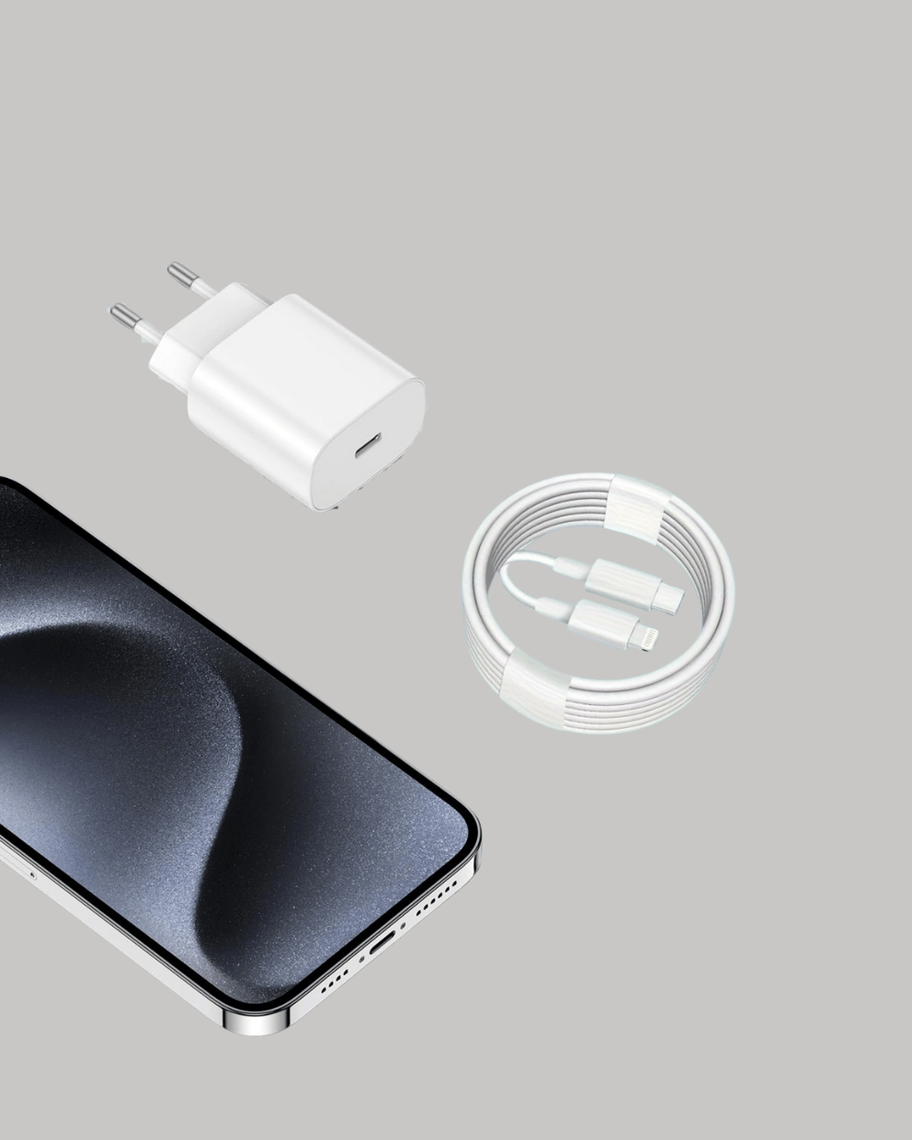 iOS Uyumlu 20W USB-C Hızlı Şarj Cihazı Telefon ve Tablet İçin