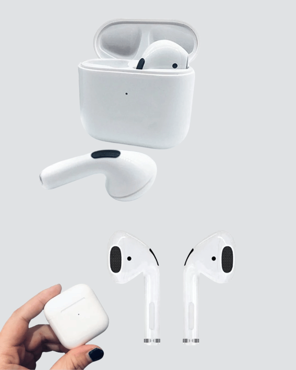 iPhone Pro ve Pro Max Uyumlu TWS Bluetooth Kulaklık Gürültü Engelleyici