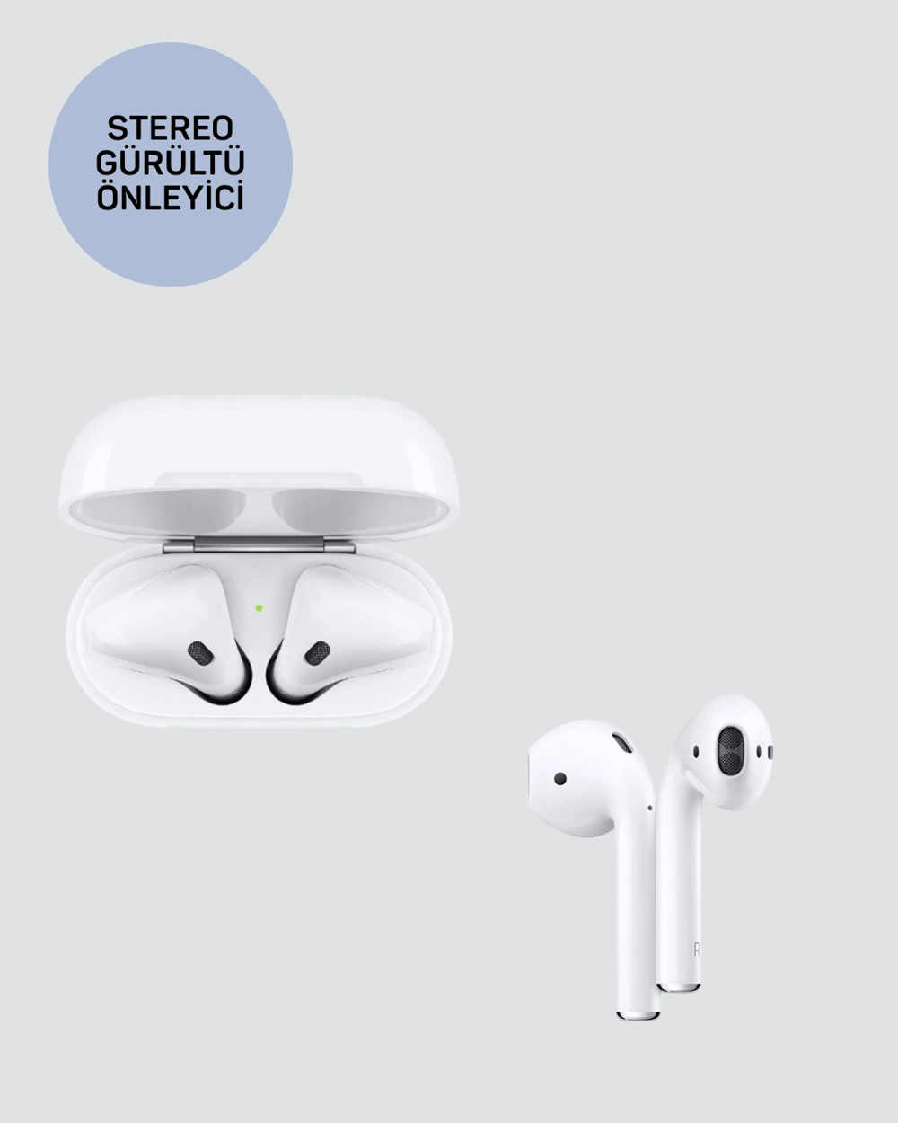 iPhone Tüm Modellerle Uyumlu Bluetooth Kulaklık Gürültü Önleyici Stereo