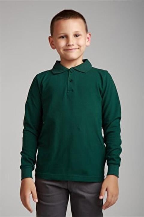 Unısex Penye Polo Yaka Okul