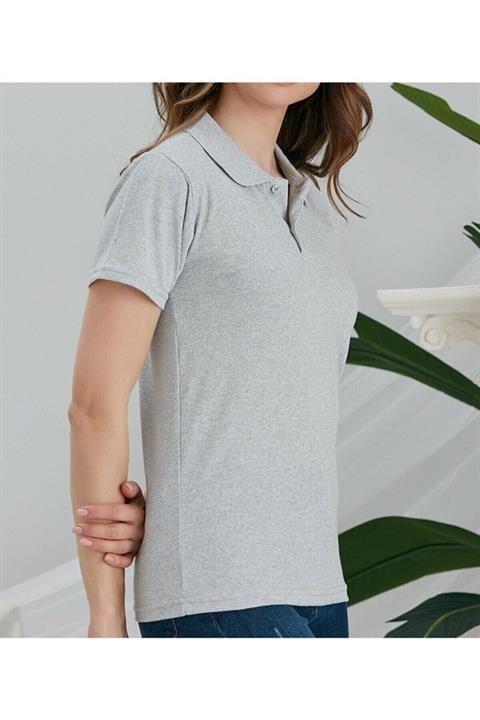 Unısex Polo Yaka Kısa Kol T-shırt