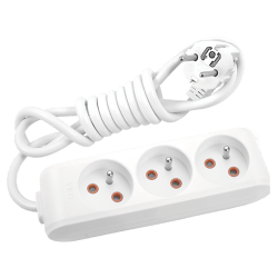 Viko Multi-Let Üçlü Grup Priz Ups 2 Metre Beyaz (Çocuk Korumalı) 90110302