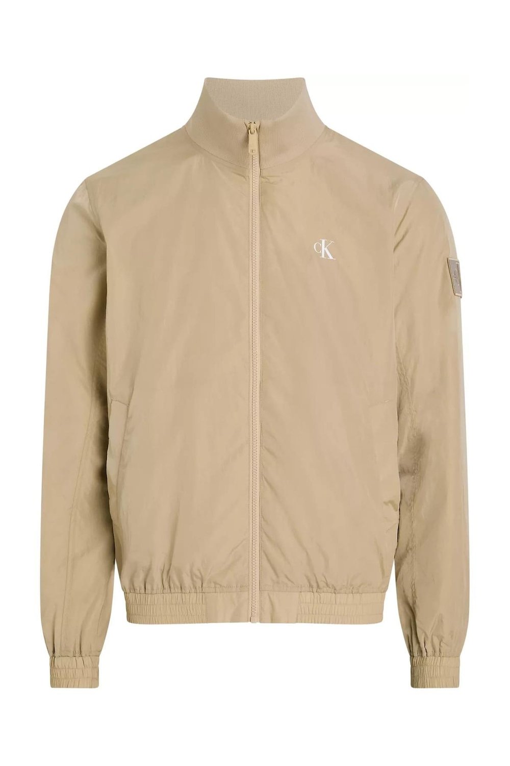 Erkek Ck Unpadded Harrington Ceket - Bej