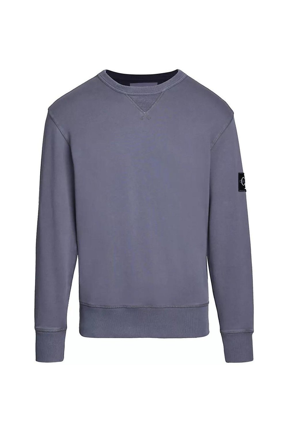 WASHED BADGE CREW NECK