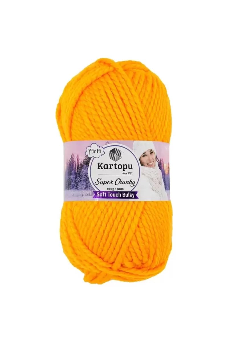 1 Adet Super Chunky Kalın Kışlık El Örgü Ipliği 100 Gr K314 - mudanis