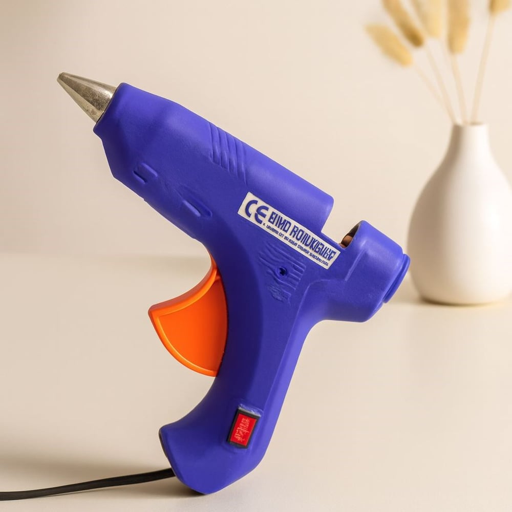100W Anahtarlı Sıcak Silikon Tabancası (Kalın Mum Uyumlu)