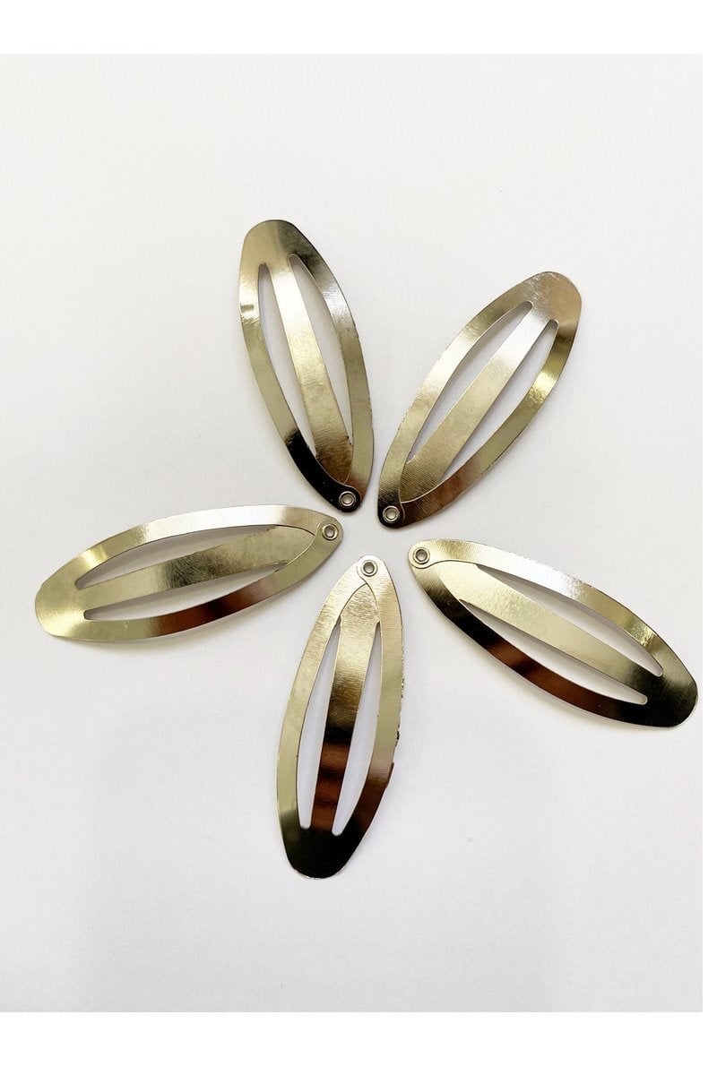 15 Adet Metal Çıt Çıt Toka 6 cm mudanis