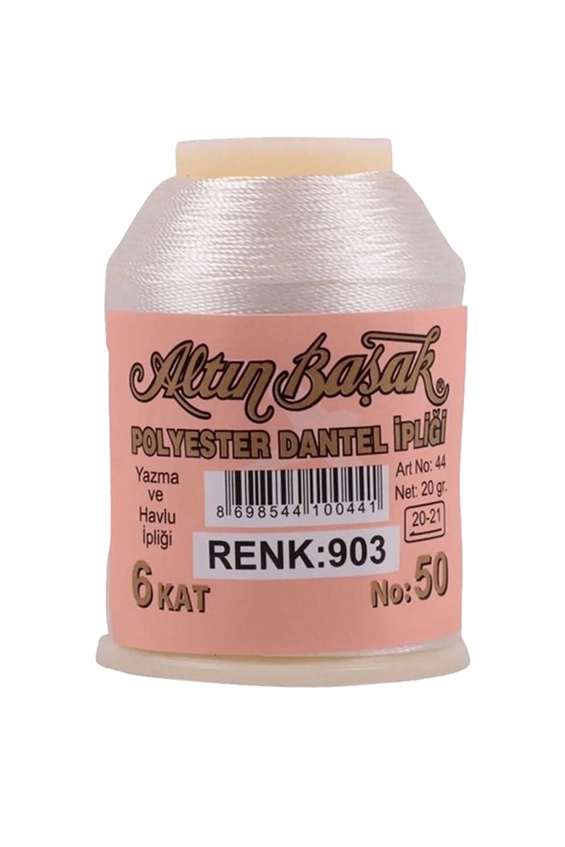 3 Adet Altınbaşak Oya ve Dantel İpi 20 gr - Royaleks - No: 903