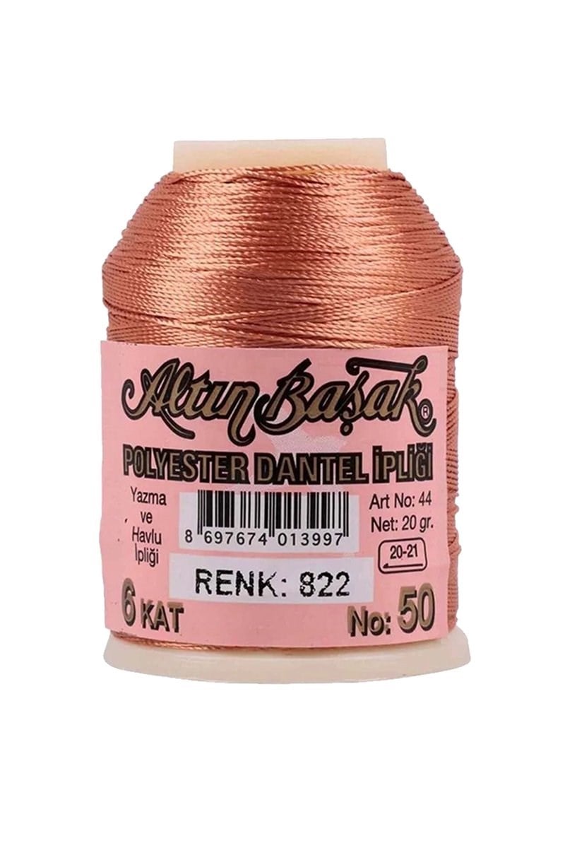 3 Adet Altınbaşak Oya ve Dantel İpi 20 gr - Royaleks - No: 822 - 554 - 137