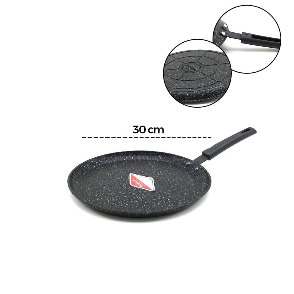 30 cm Döküm Krep Tava