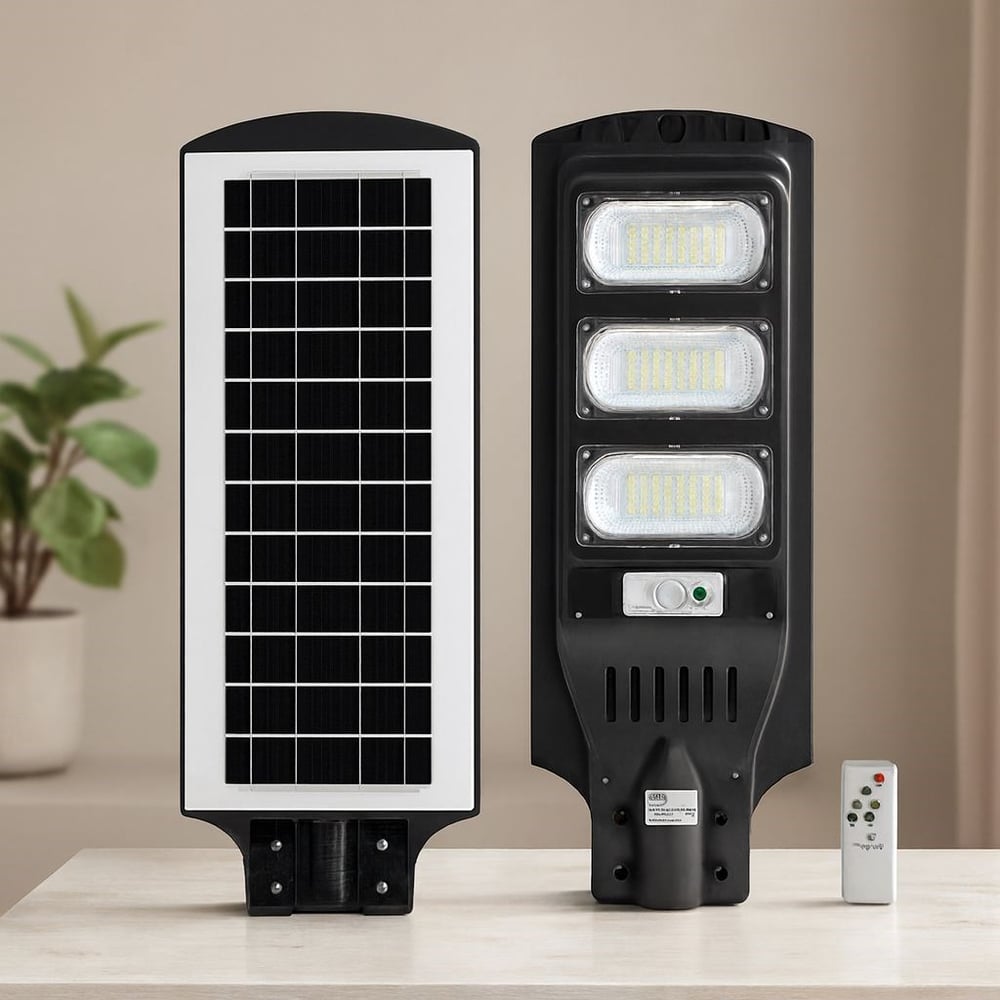 300W 6500K Solar Sokak Lambası Sensörlü