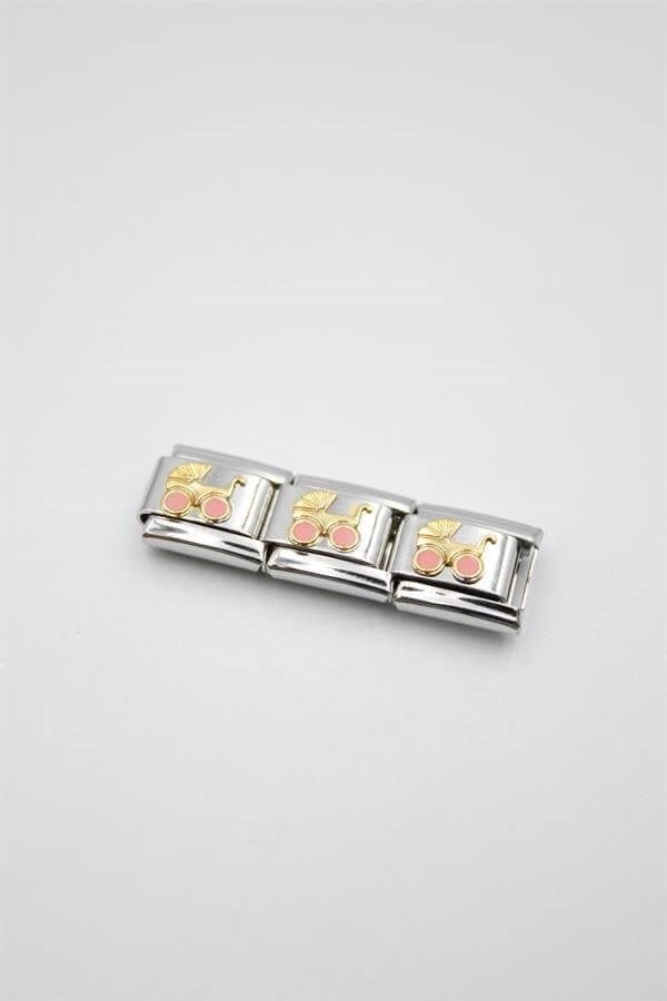 3lü Charm - Gümüş