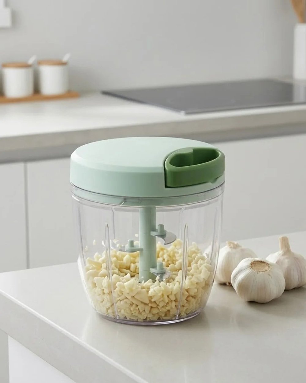 5 Bıçaklı Manuel Rondo İpli Sebze Doğrama Mutfak Aparatı