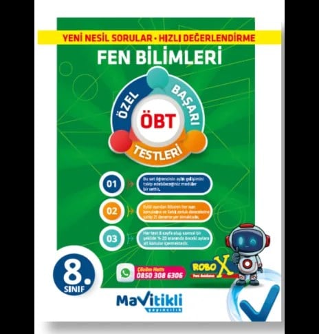 8.SINIF FEN BİLİMLERİ ÖZEL BAŞARI TESTLERİ