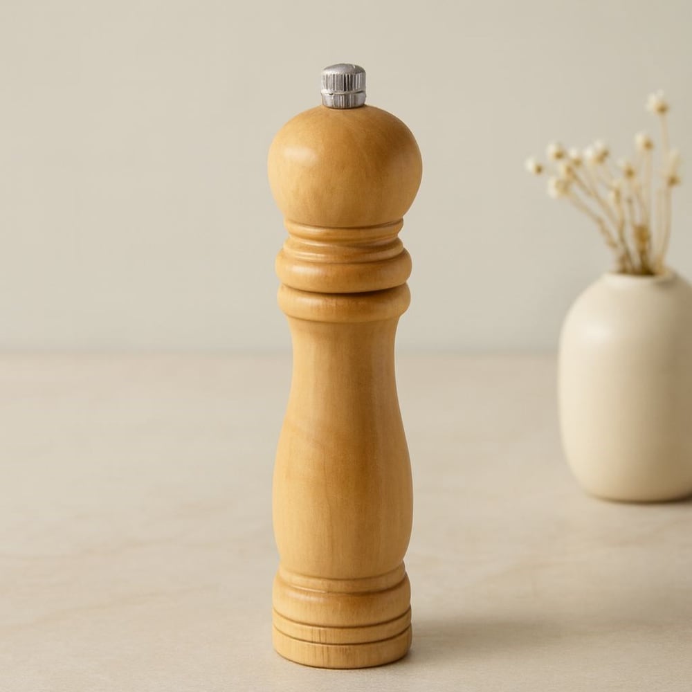Ahşap Tuz ve Baharat Öğütücü 4.5 x 19.5 cm