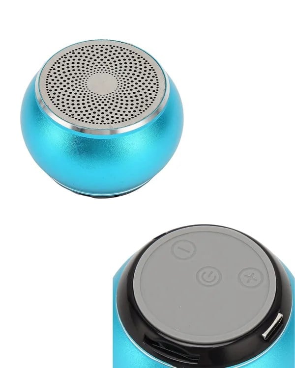 Alüminyum Gövdeli Mini Bluetooth Hoparlör – Dayanıklı ve Şık Tasarım