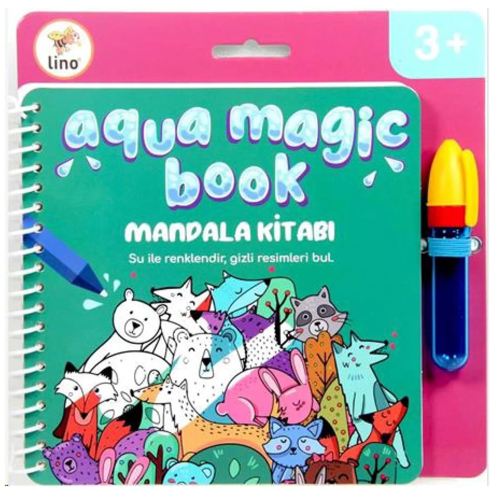 Aqua Magic Book Eğlenelim Mandala