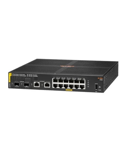 Aruba 6100 12G CL4 2SFP+ 139W Swch