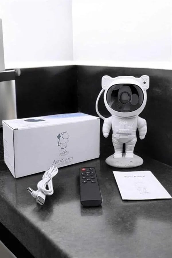 Astronot Görünümlü Projeksiyon Speaker Taşınabilir