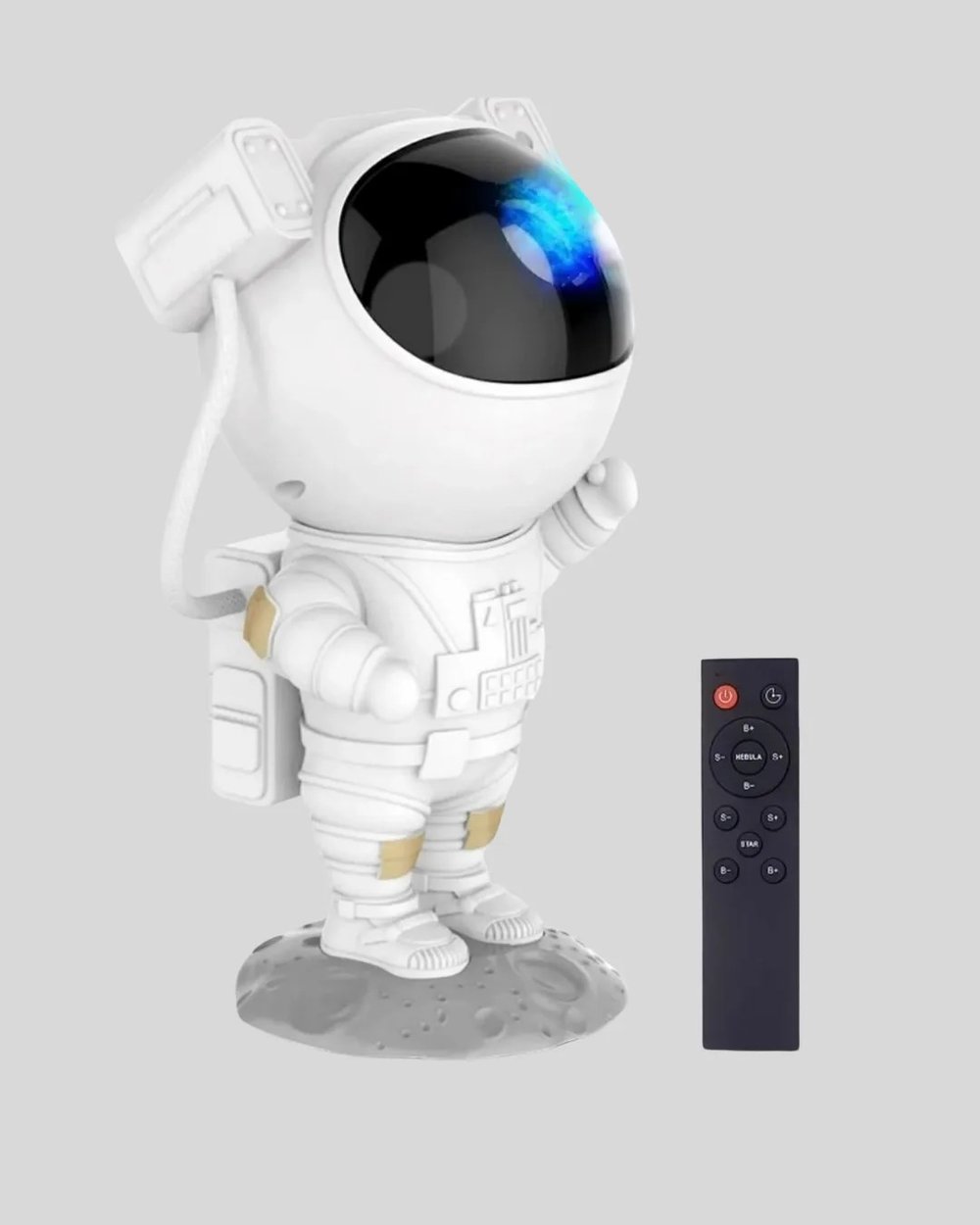 Astronot Projeksiyon Lambası Bluetooth Müzikli ve Uzaktan Kumandalı