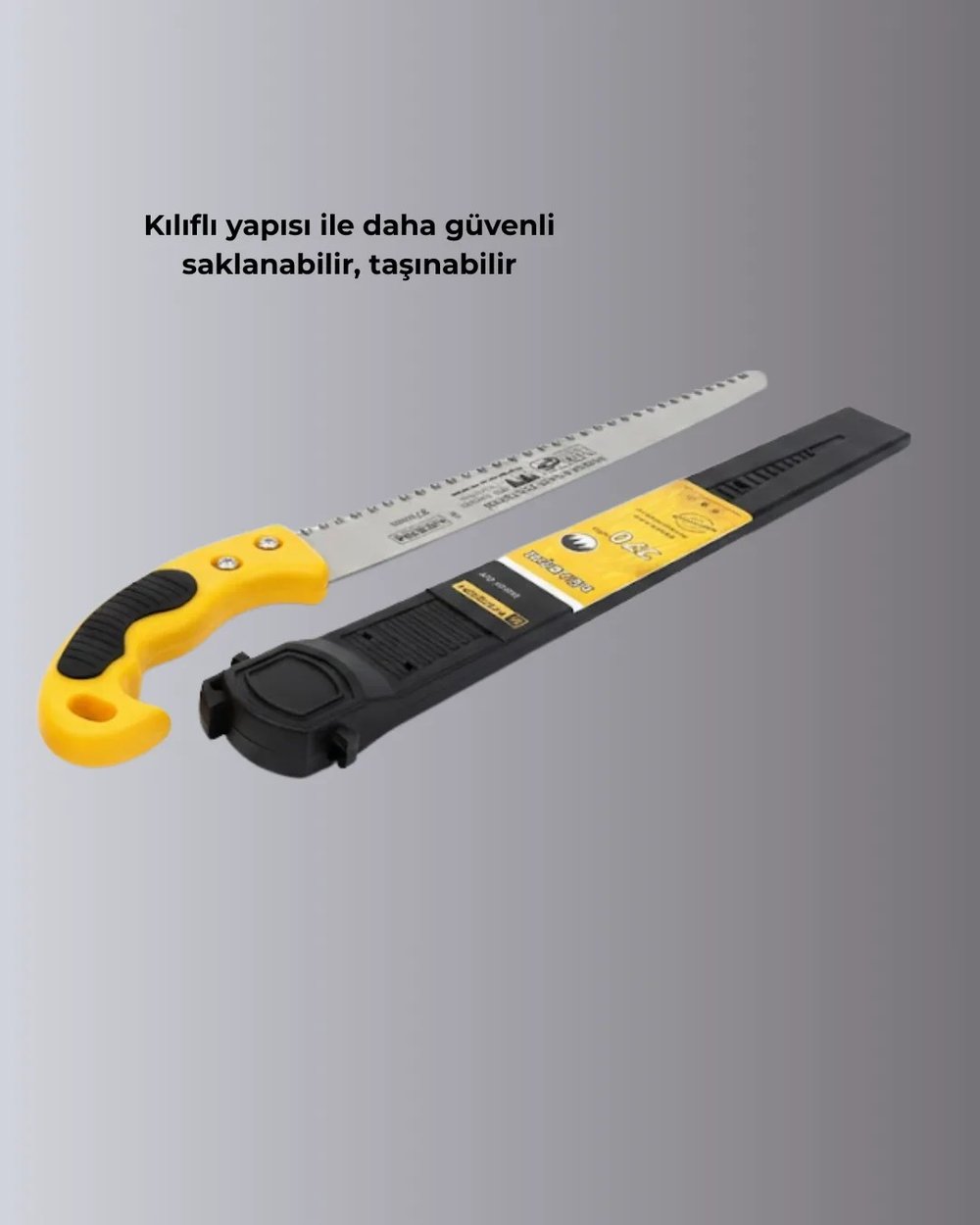 Bahçe ve Ağaç Budama Testeresi Ergonomik Saplı