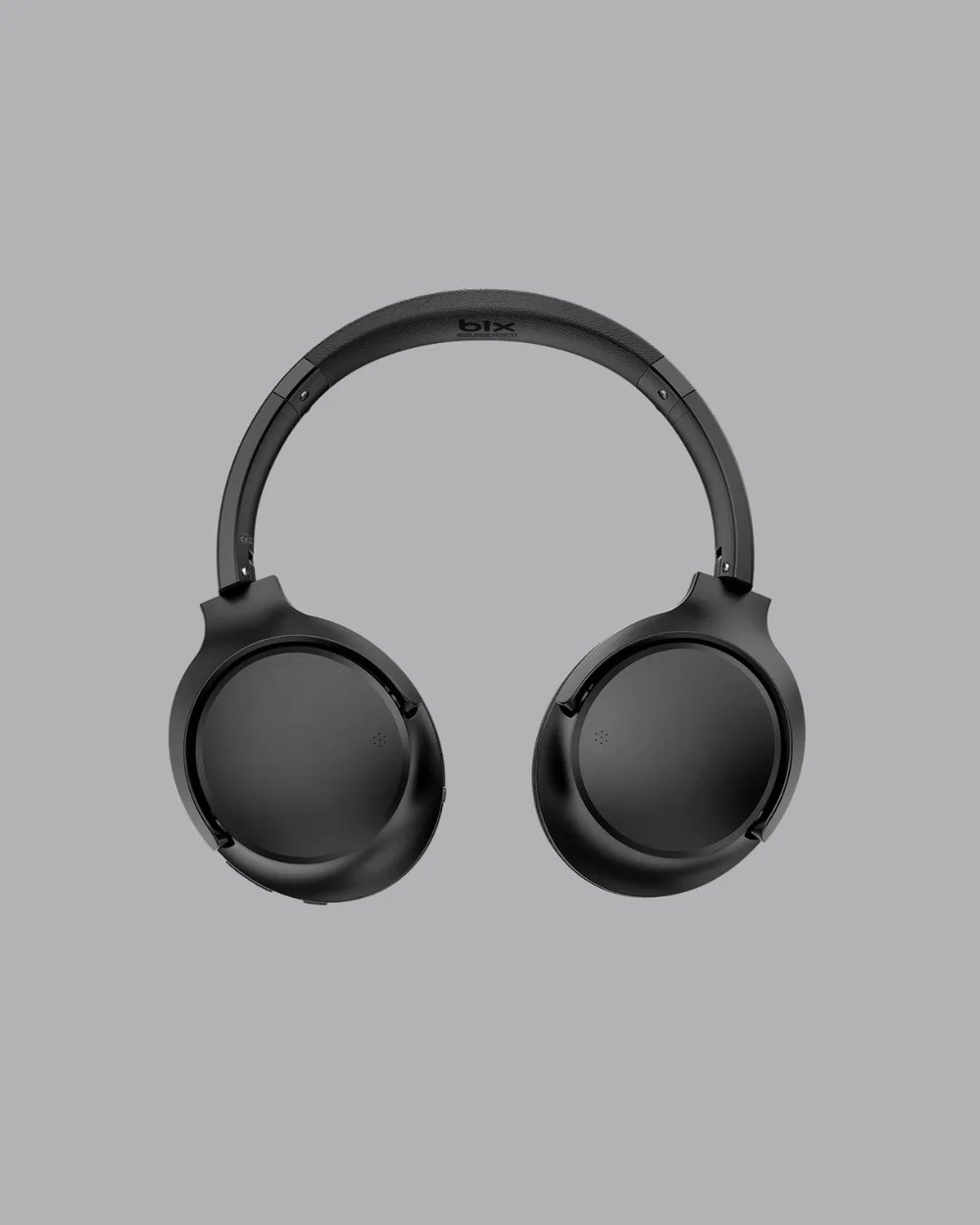 Bluetooth 5.0 Siyah Kablosuz Kulaklık 18 Saat Batarya Katlanabilir Tasarım