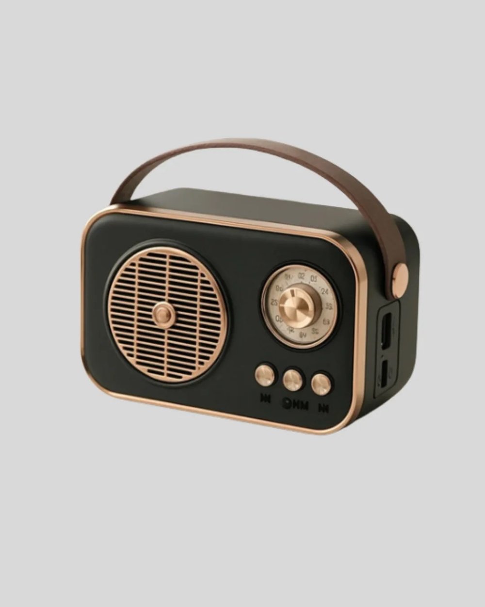 Bluetooth’lu Retro Radyo – FM Destekli Nostaljik Hoparlör