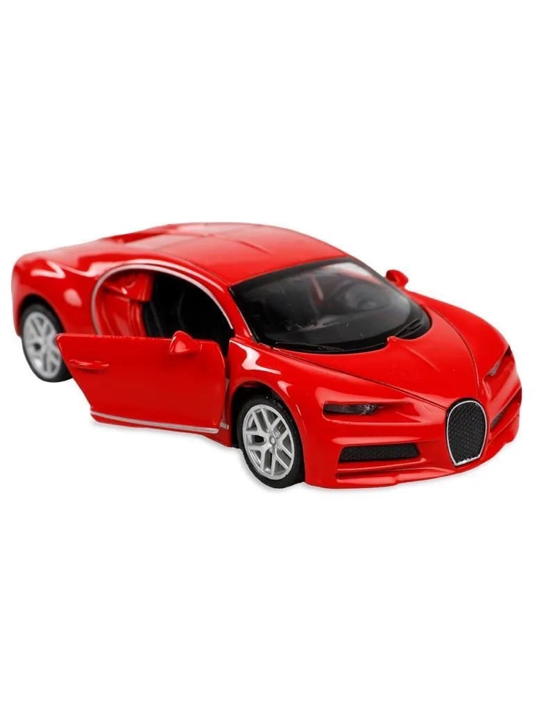 Çek Bırak Metal 12 Cm Model Araba - Kırmızı