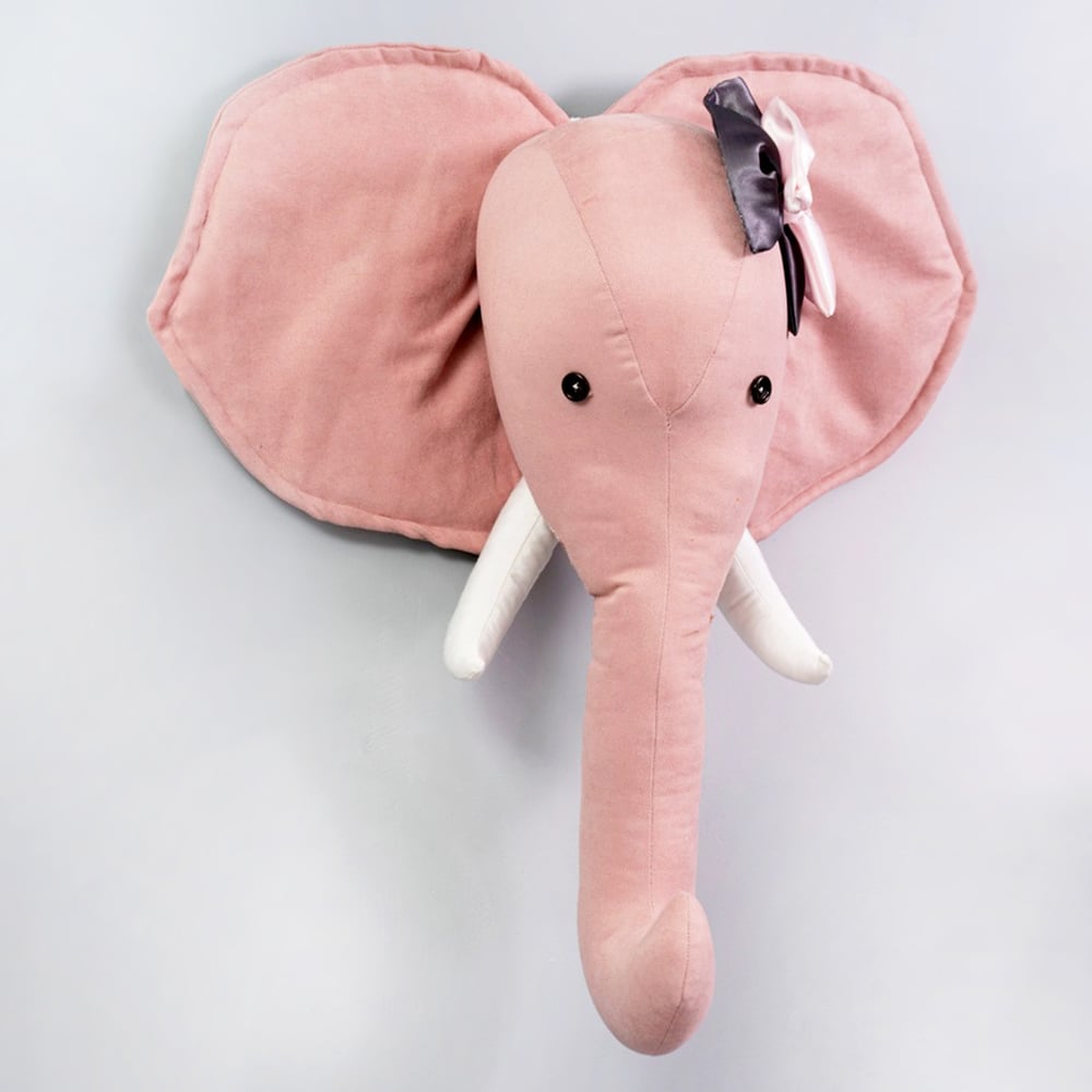 Comfymax Pupayart Çocuk Odası Duvar Süsü - Pembe Fil