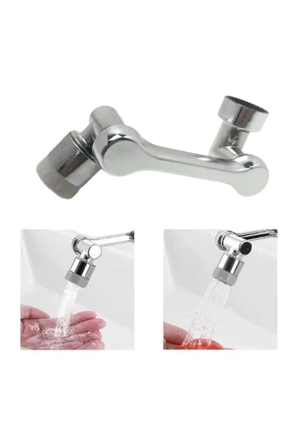 Dönebilen Musluk Başlığı Akrobat Mutfak Banyo Musluk Ucu Başlığı Oynar Başlıklı