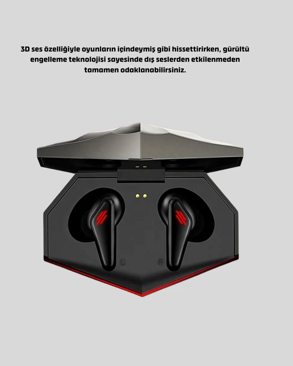 Düşük Gecikmeli Gaming Bluetooth Kulaklık