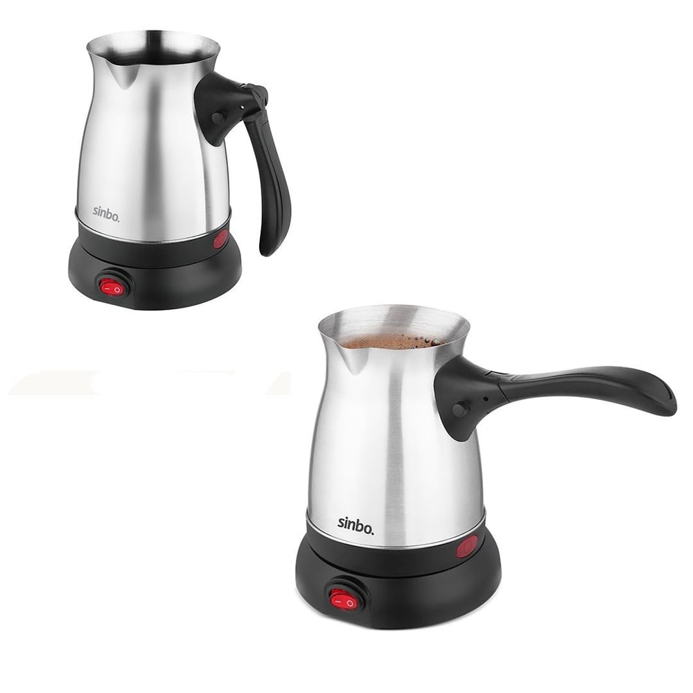 Elektrikli Cezve 600W 500ml – 6 Fincan 360° Kablosuz