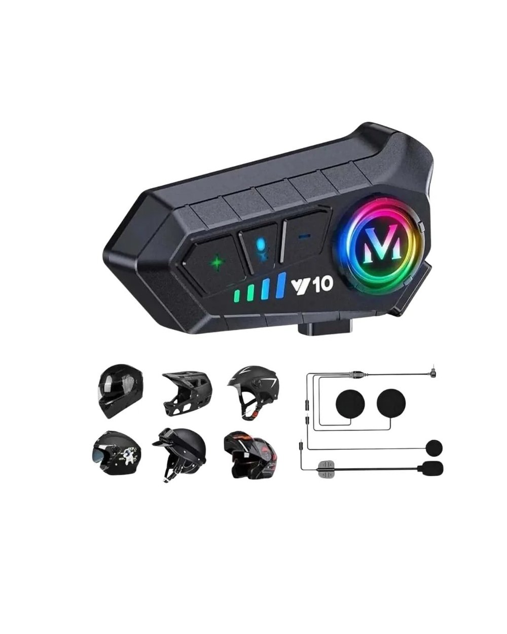 Eller Serbest Intercom Sistemi RGB Işıklı Ultra HD Ses
