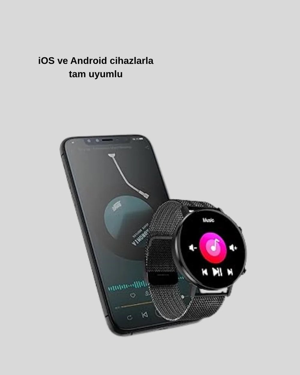 G20 Mini Akıllı Saat – iPhone & Android Uyumlu, Adım Sayar ve Uyku Takipli