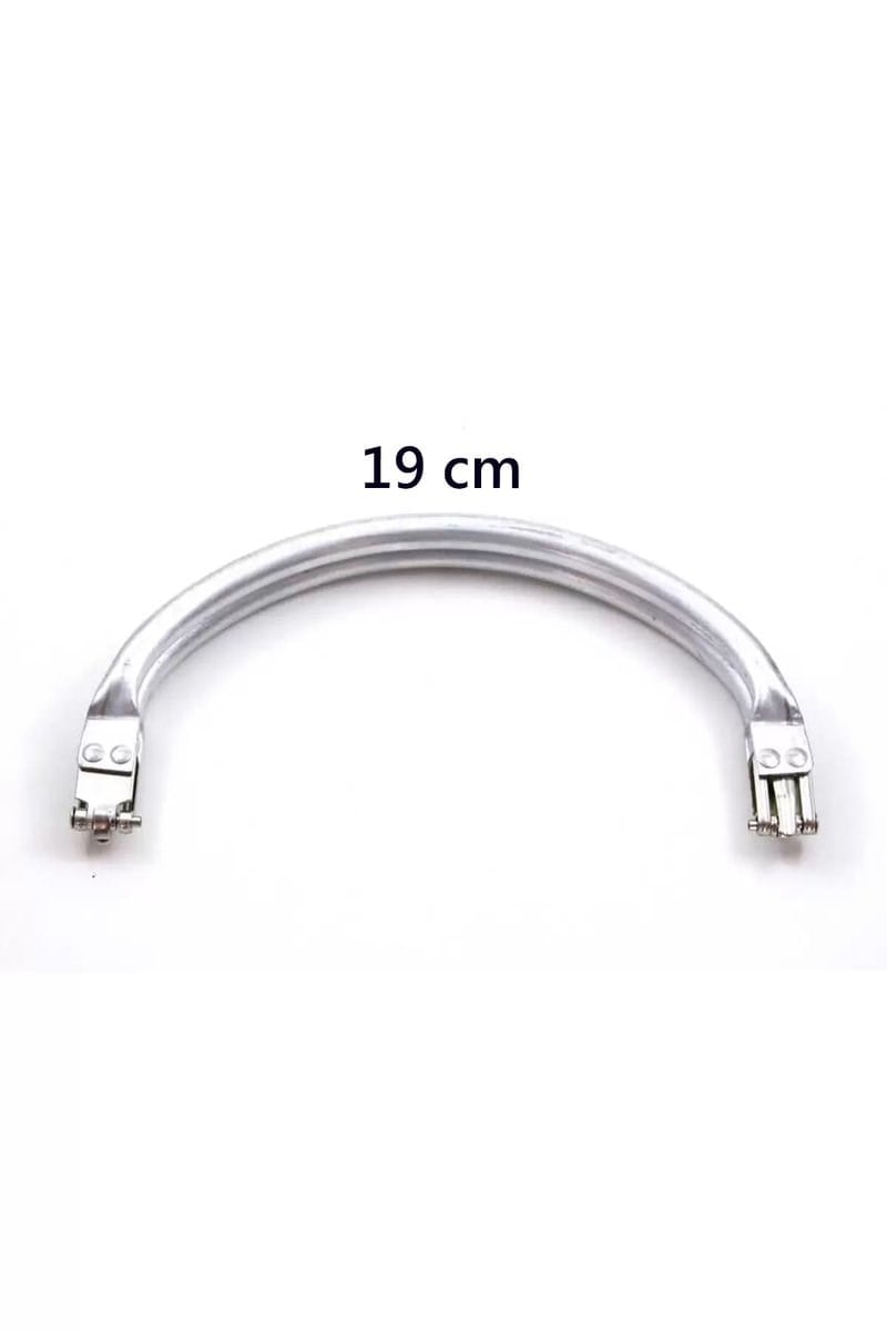 Gizli Metal Oval Çanta Bursu – 19 cm - Metal Çanta Aparatı Çanta Aksesuarı