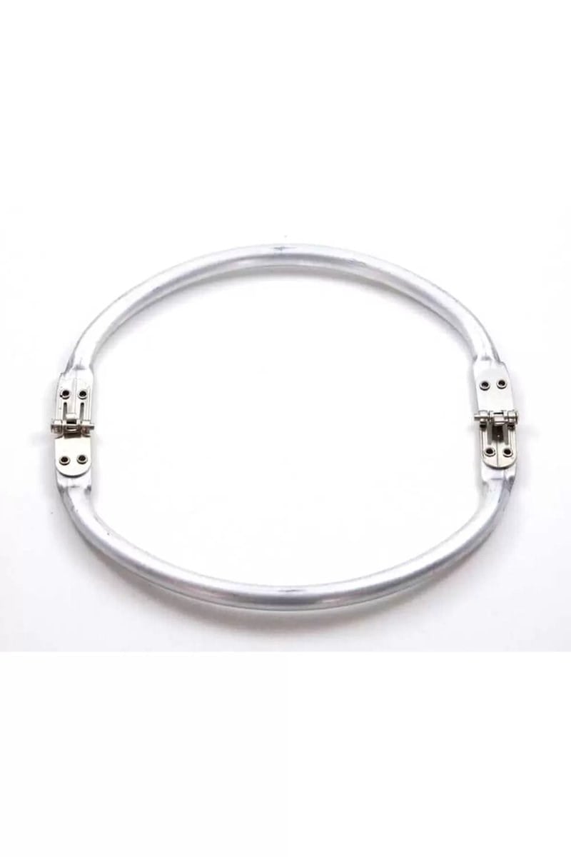 Gizli Metal Oval Çanta Bursu – 24 cm - Metal Çanta Aparatı Çanta Aksesuarı